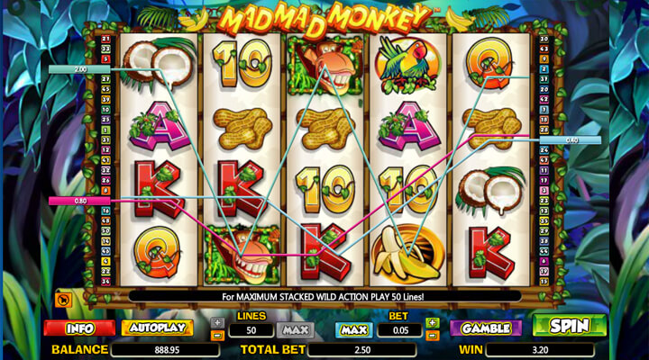 Mad Mad Monkey Slot Machine Mad Mad Monkey Slot Machine